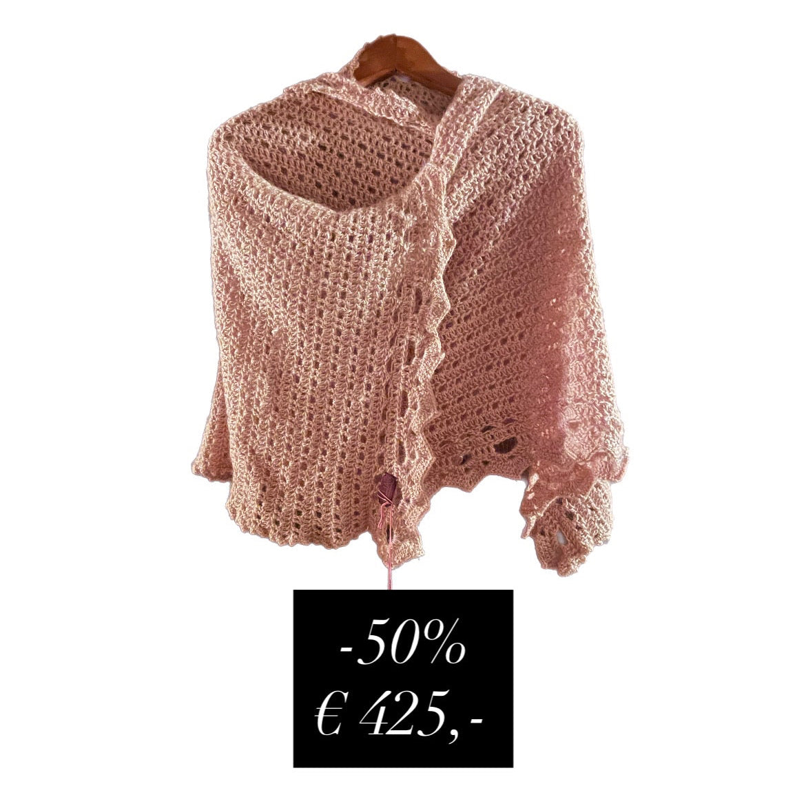 -50% Große Stola aus Mohair