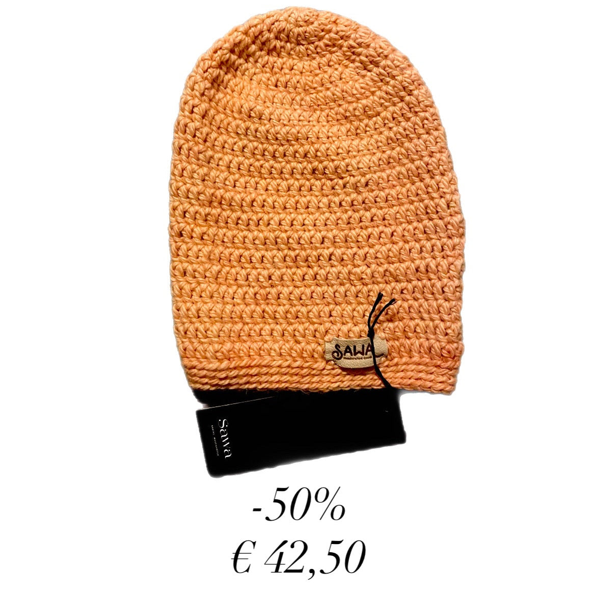 -50% Beanie aus Babyalpaka