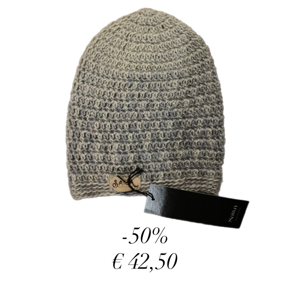 -50% Beanie aus Mohair