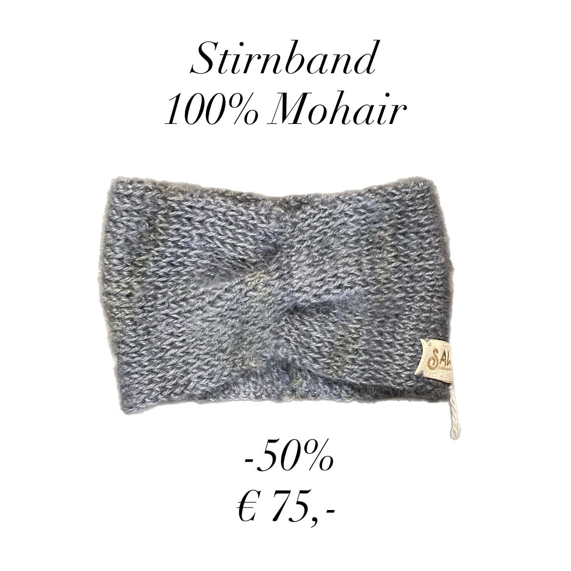 -50% Stirnband aus Mohair