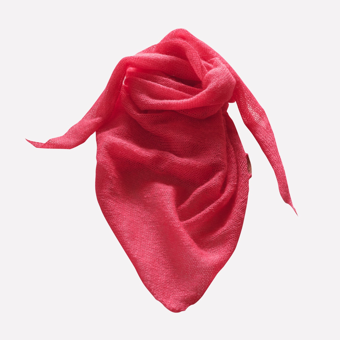 Dreieckstuch aus Mohair & Seide