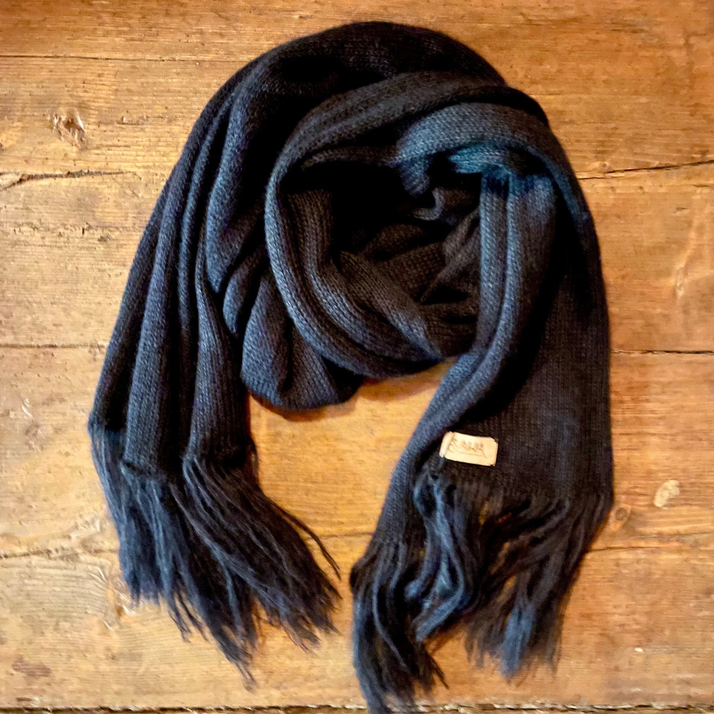 Großer Kuschelschal aus Mohair & Seide