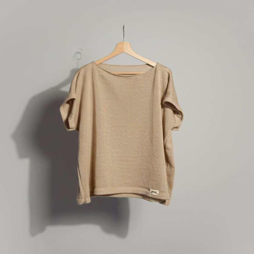 Pullunder aus Mohair & Seide