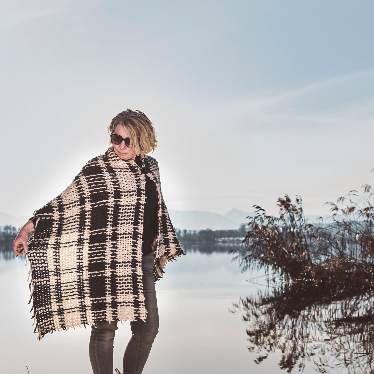 Handgemachtes Schultertuch