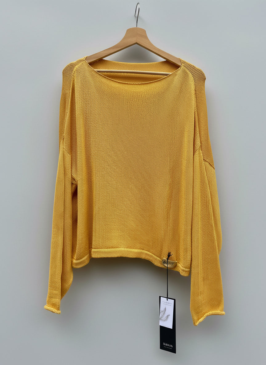 - 50% lässiger Pulli aus 100% Lyocell (Seacell)